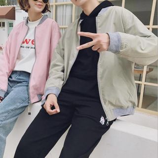 Áo Khoác Cặp Dù 2 Màu