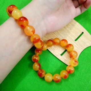 vòng chuỗi đeo tay hạt đá 14li hạt đá cầm rất mát tay Giá sỉ 42k 1 chuỗi