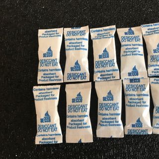 Gói hút ẩm SILICA GEL loại 1gram đóng gói 1000 gói/bao