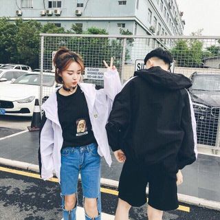 ÁO KHOÁC MẶT CƯỜI THÊU CỰC ĐẸP