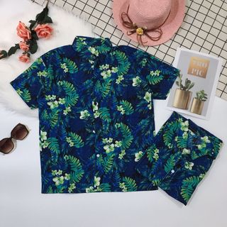 Áo sơ mi trái cây Hawaii đi biển siêu hot