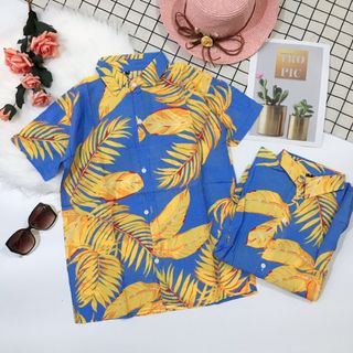Áo sơ mi trái cây Hawaii đi biển siêu hot