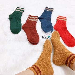 TẤT 2 SỌC LEN