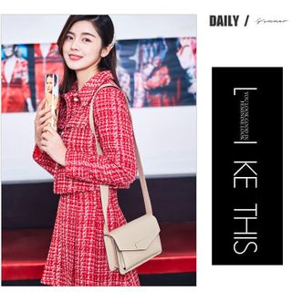 Túi đeo chéo đeo vai nữ PRESENT dây bản bự TX16