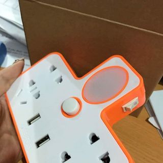 Ổ ĐIỆN NHIỀU CHẠC KÈM ĐÈN NGỦ