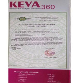 Chăm Sóc Sắc Đẹp- Collagen Keva 360