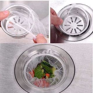 SÉT 100 TÚI LỌC RÁC BỒN RỬA BÁT