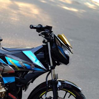 Bán xe Suzuki Raider đời 2018 màu xanh đen Xe còn nguyên bản đẹp