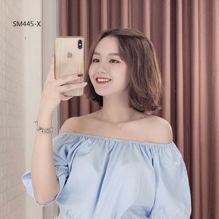Sơ Mi Kiểu Nơ Eo