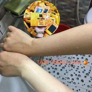 Tắm trắng cam