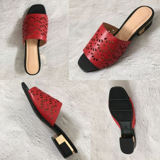 Dép cao gót laze trẻ trung