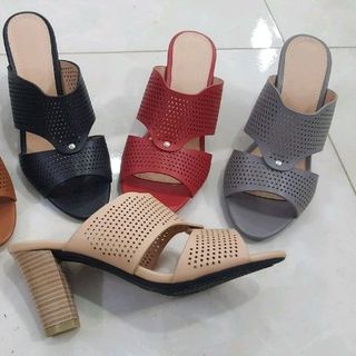 Dép cao gót laze trẻ trung