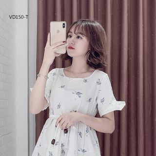Đầm Baby Doll Hoa