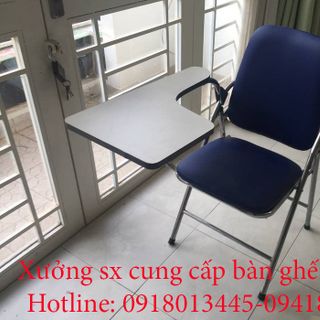 Thanh lý ghế gấp liền bàn