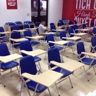 Thanh lý ghế gấp liền bàn