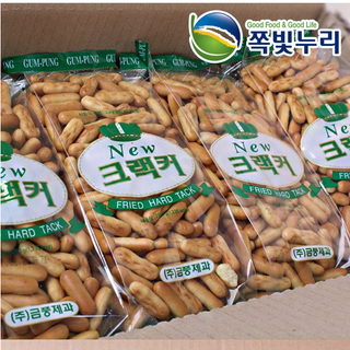Bánh quy lúa mạch que new cracker Geum Pung 270g