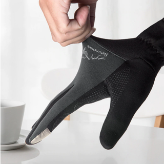 Găng tay lông cừu cảm ứng điện thoại siêu nhạy cho thể thao ngoài trời - NH17S004-T