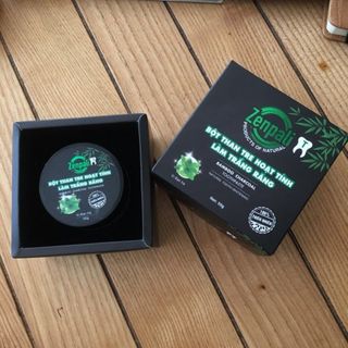 Zenpali - Bột than tre hoạt tính làm trắng răng