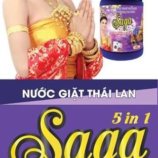 NƯỚC GIẶT XẢ SAGA 5 IN 1 LOẠI 36L giá sỉ