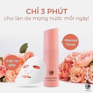 NƯỚC HOA HỒNG HỮU CƠ LACO