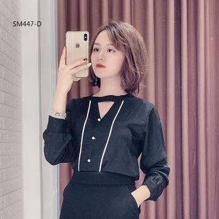 Sơ Mi Khoét Cổ V