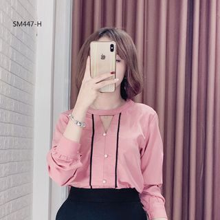 Sơ Mi Khoét Cổ V