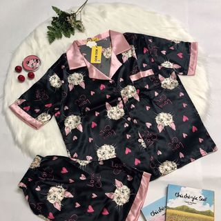 Đồ bộ phi lụa đùi