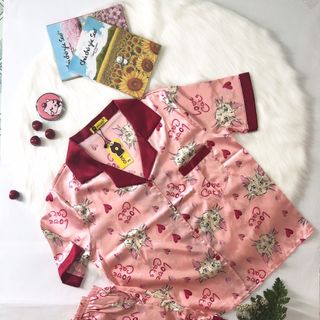 Đồ bộ phi lụa đùi
