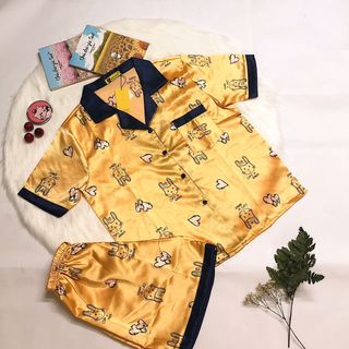 Đồ bộ phi lụa đùi