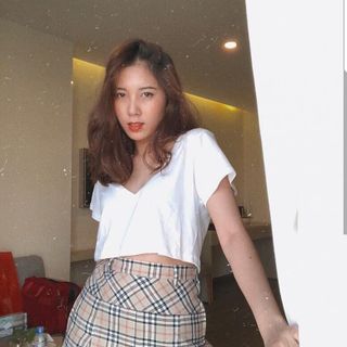 Tim croptop Cotton xượt Sỉ 50k