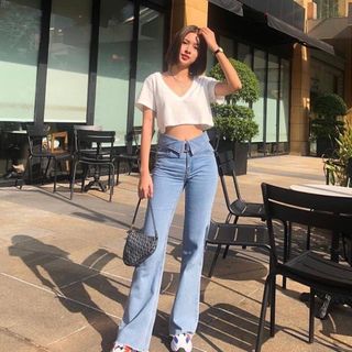 Tim croptop Cotton xượt Sỉ 50k
