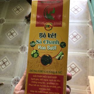 Gội bồ kết sả chanh