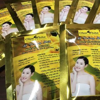 Mặt nạ ủ trắng huyết yến collagen 2 gói 180k giá sỉ