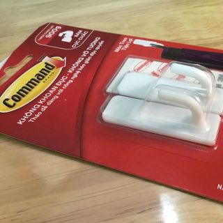 Móc Dán Tường Command - 3M của Mỹ - Cam Kết Treo Đồ Nặng Lên Đến 900Gr