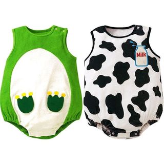 Bộ đồ liền thân nhiều hình ngỗ nghĩnh cho bé sơ sinh từ 0- 12 tháng tuổi
