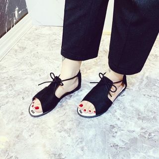 Giày sandal nữ cột dây
