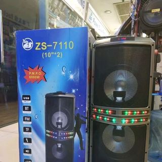 ZS 7110 loa kéo ful đôi 35 tấc gổ micro giá sỉ