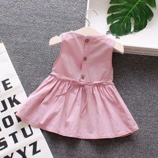 Đầm công chúa không tay cho bé gái