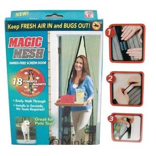 Rèm Cửa Nam Châm Chống Muỗi Magic Mesh