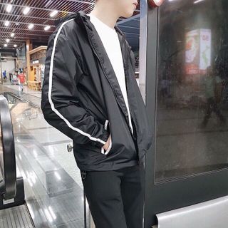 ÁO KHOÁC NAM NỮ 1 SỌC DÀI