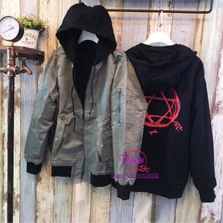 ÁO KHOÁC DÙ NỮ HÌNH NGÔI SAO