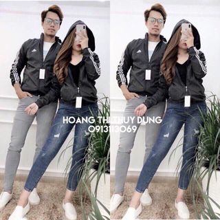 ÁO KHOÁC ĐOI ADI NÓN RỜI