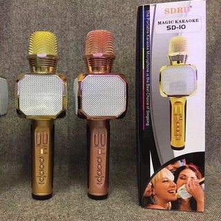 MIC HÁT KARAOK BLUETOOTH SD-10 CAO