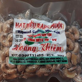 Hạt điều rang muối túi 80g giá sỉ