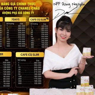 cafe giảm cân CQ Slim