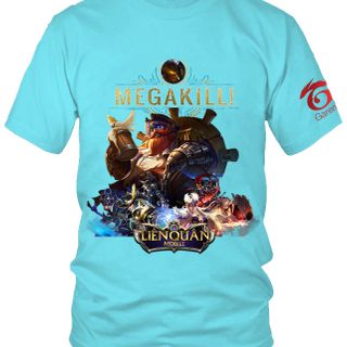 Áo Thun Liên Quân Mobile 3D Grakk Skin Thuyền Trưởng Râu Đỏ 7 Màu