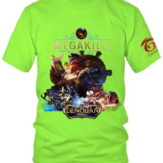 Áo Thun Liên Quân Mobile 3D Grakk Skin Thuyền Trưởng Râu Đỏ 7 Màu
