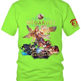 Áo Thun Liên Quân Mobile 3D Tướng Lauriel Skin Thánh Quang Sứ 7 Màu