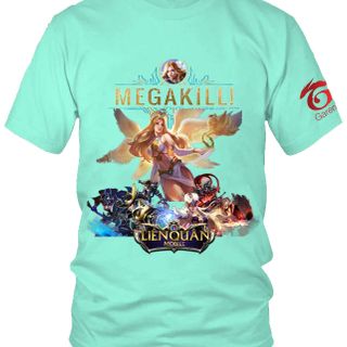 Áo Thun Liên Quân Mobile 3D Tướng Lauriel Skin Thánh Quang Sứ 7 Màu