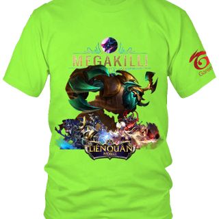Áo Thun Liên Quân Mobile 3D Tướng Kriknak Skin Yêu Trùng Cổ Mộ 7 Màu